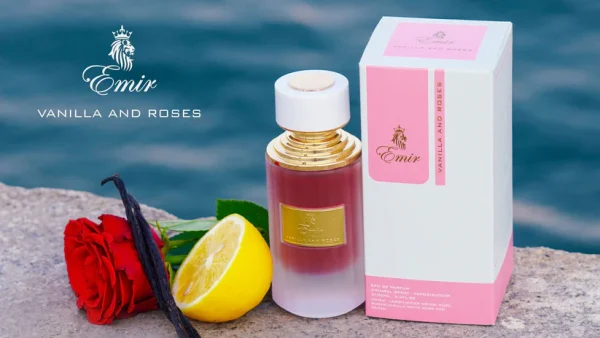 eau de parfum vanilla and rose
