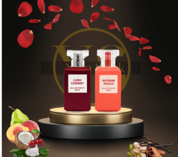 Layering 8 : Intense Peach + Lush Cherry